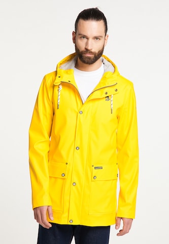 Schmuddelwedda Weatherproof jacket 'Bridgeport' in Yellow: front
