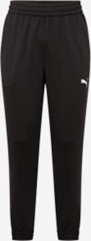 PUMA Zúžený Sportovní kalhoty – černá: přední strana