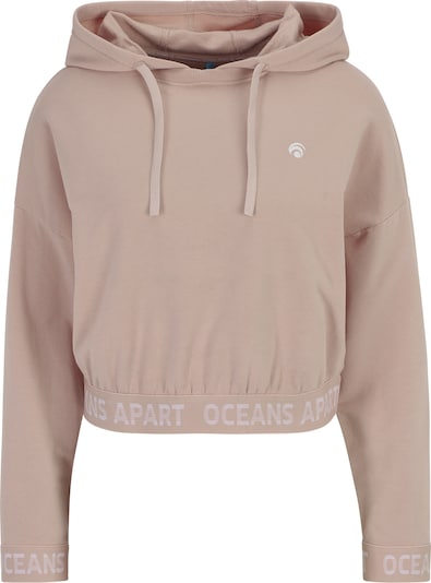 OCEANSAPART Sweatshirt 'Beauty' i sand / vit, Produktvy