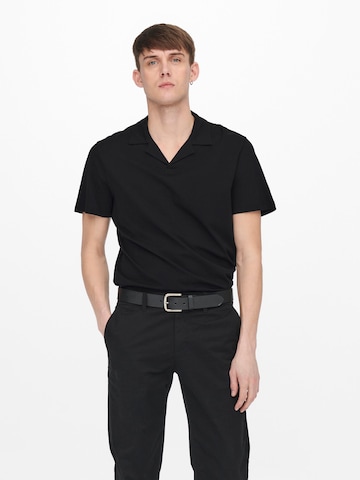 T-Shirt 'Abraham' Only & Sons en noir