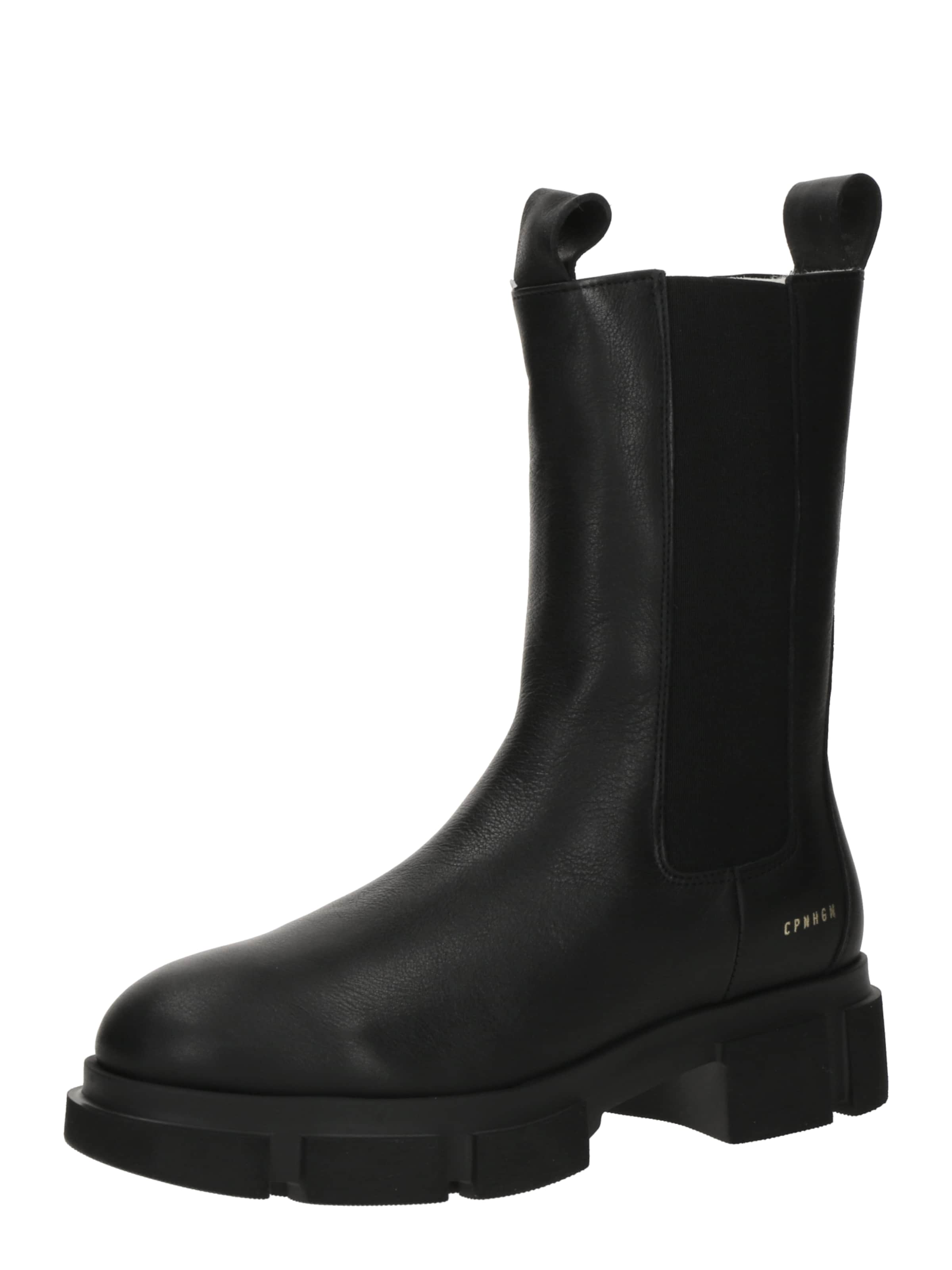 Copenhagen Studios Μπότες chelsea σε μαύρο: μπροστά