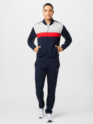 Champion Authentic Athletic Apparel Trainingspak in Blauw: voorkant