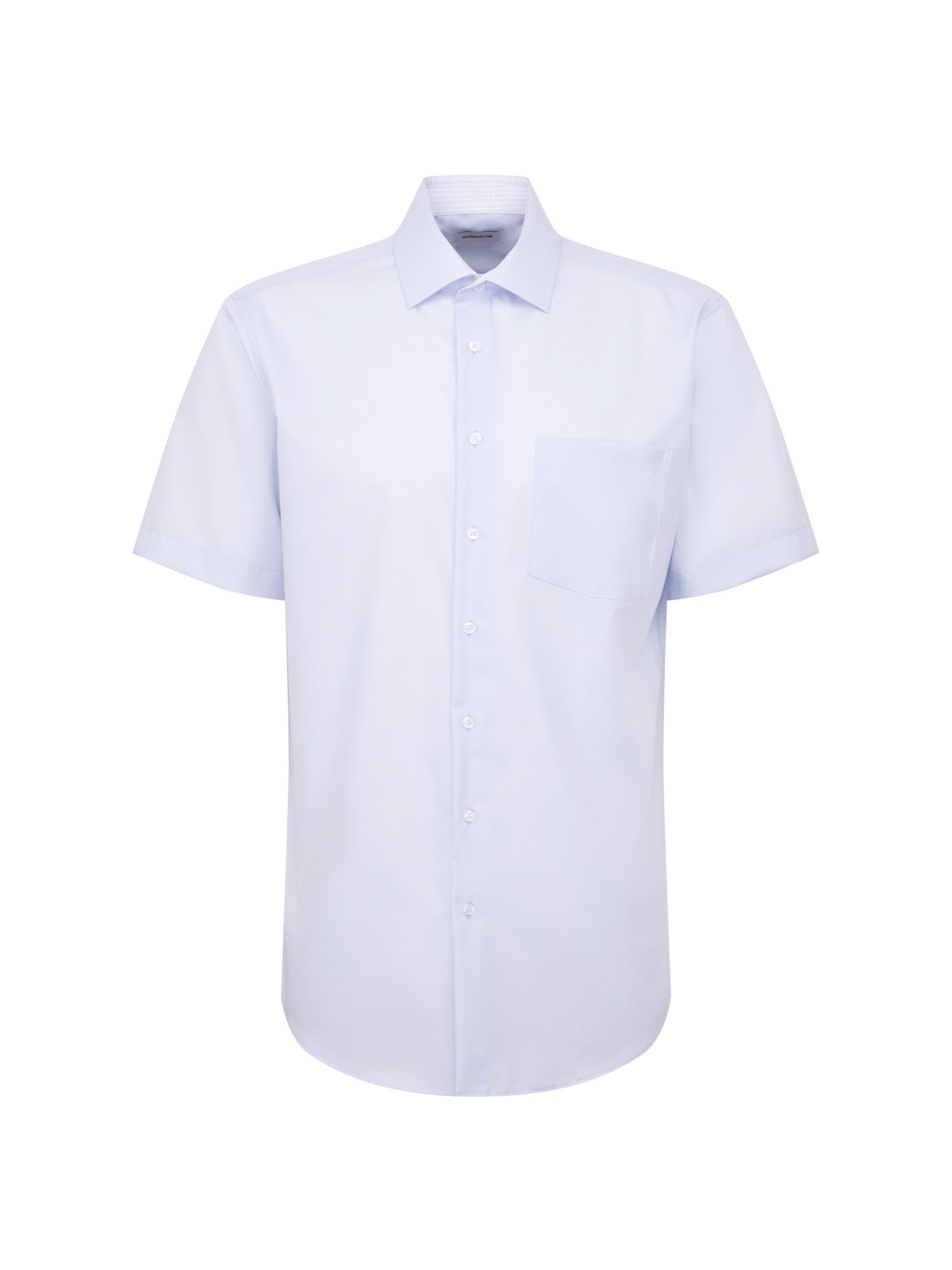 SEIDENSTICKER Regular fit Zakelijk overhemd in Blauw: voorkant