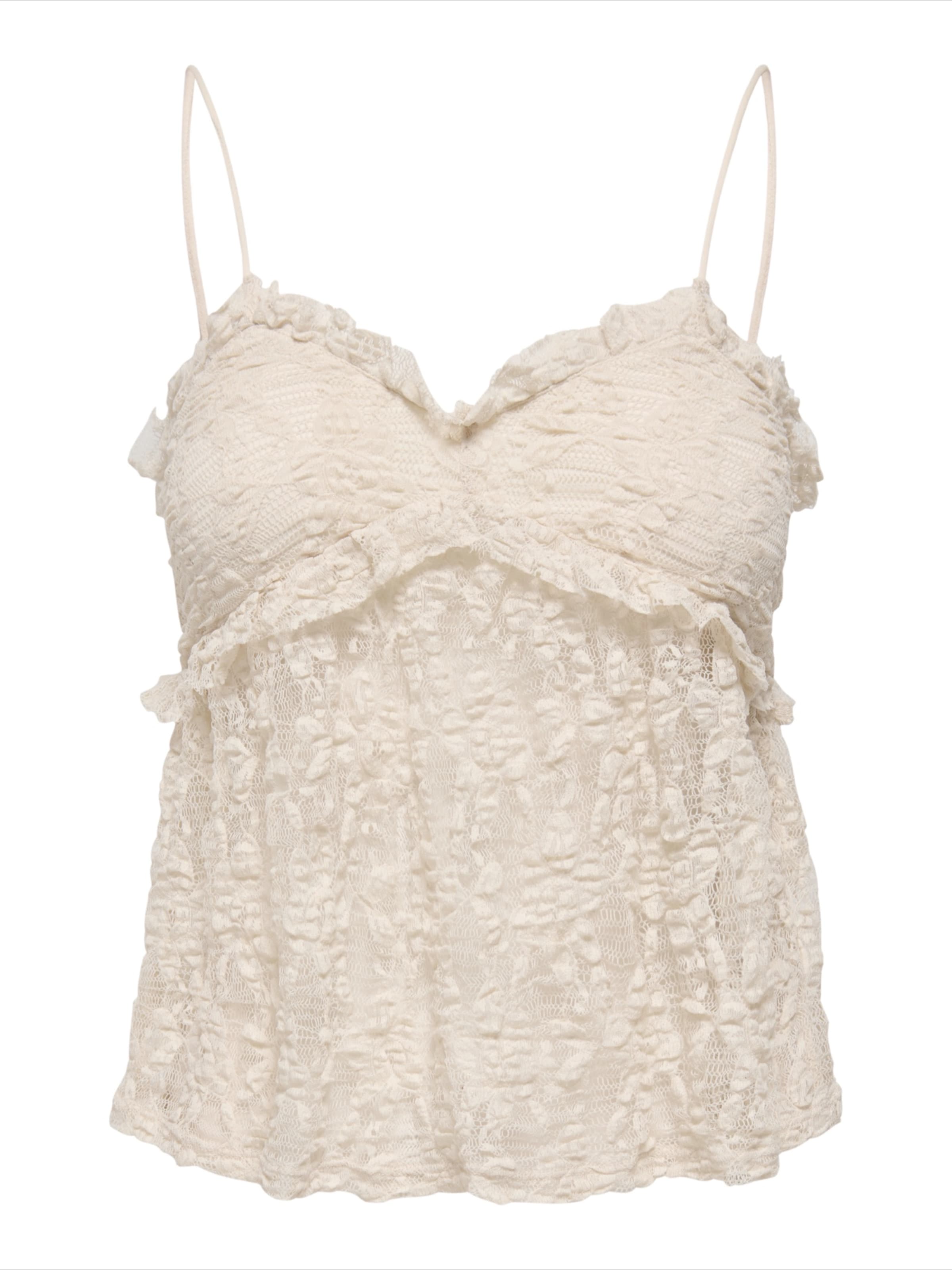 ONLY Топ 'ONLALBINA' в Бежевый: спереди