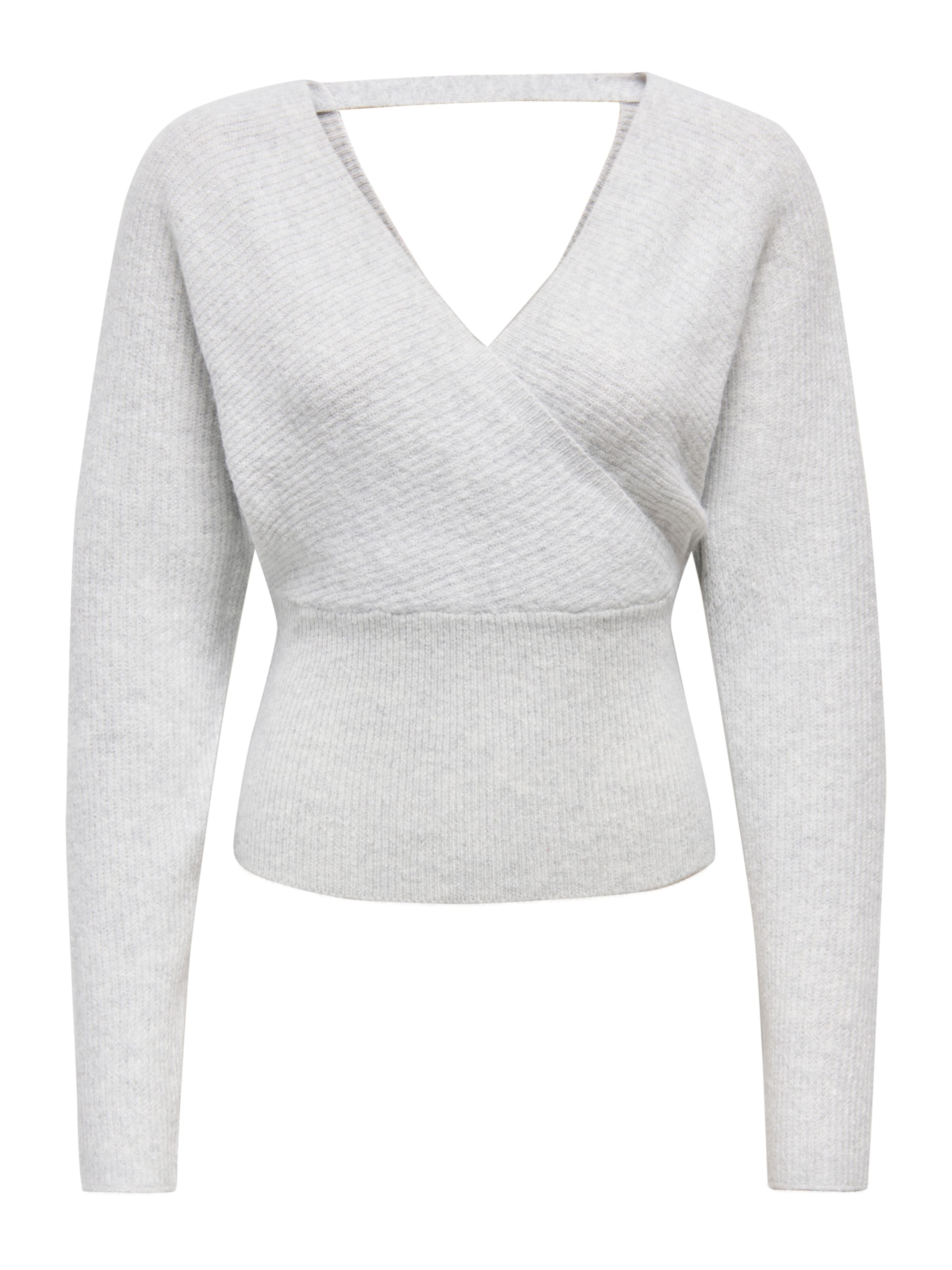 ONLY Pulover 'ONLWINNIE' | siva barva: sprednja stran