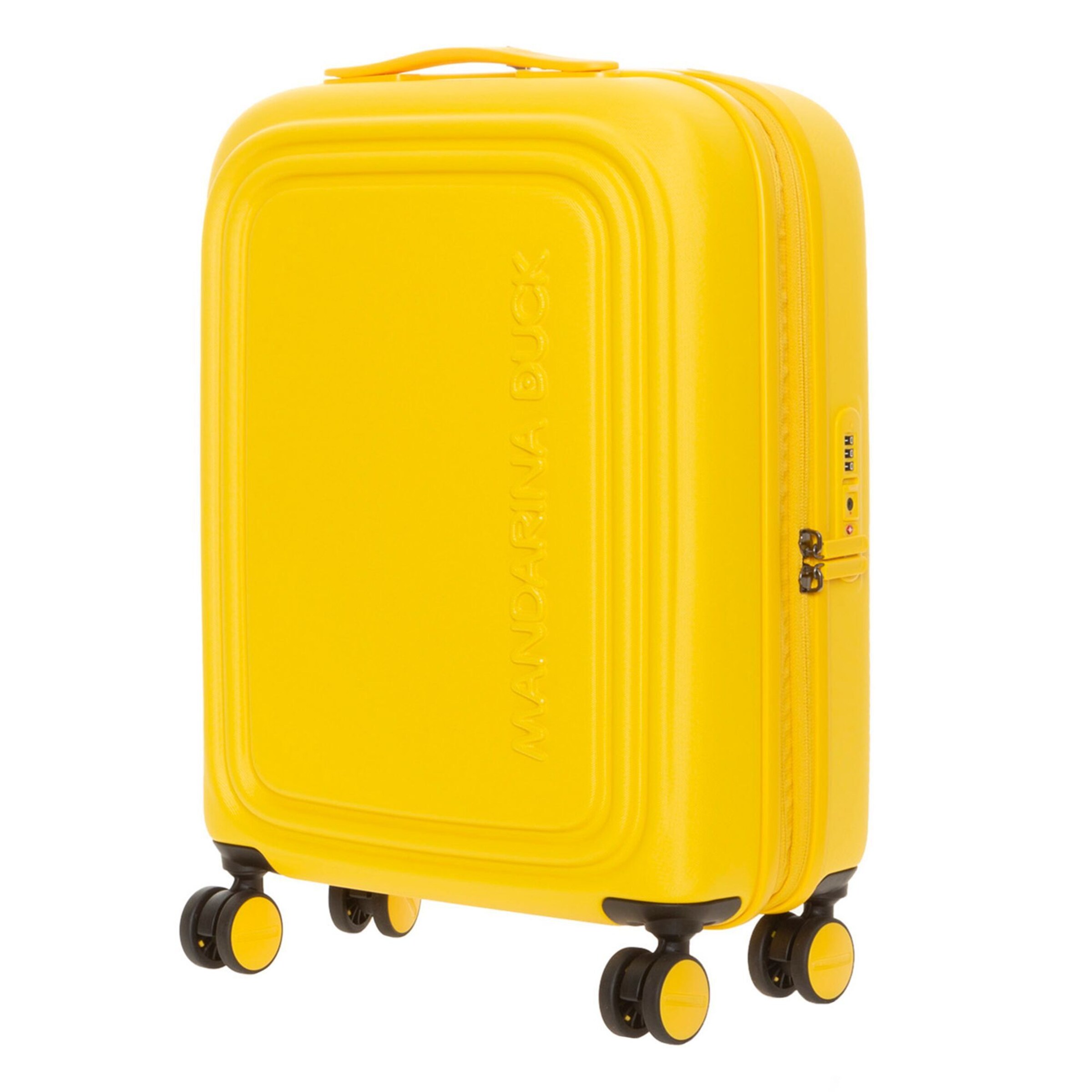 MANDARINA DUCK Trolley 'Logoduck' in Geel: voorkant