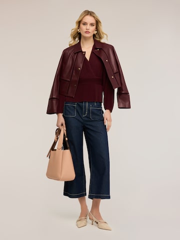 Effilé Jean MOTIVI en bleu