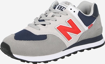 new balance Rövid szárú sportcipők '574' - szürke: elől