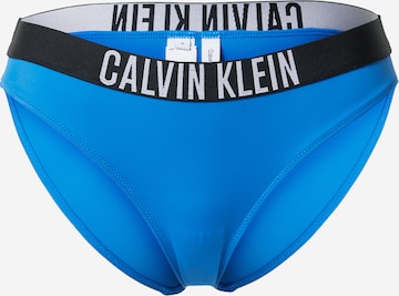 Calvin Klein Swimwear Низ бикини в Синий: спереди