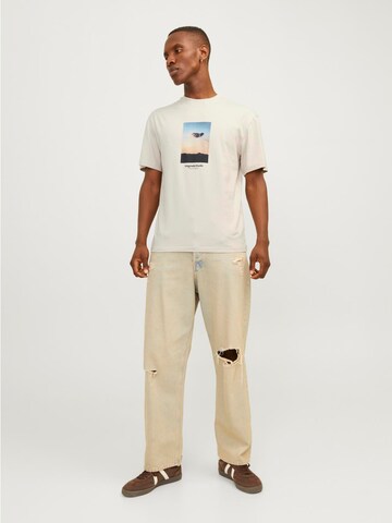JACK & JONES Shirt 'JORVesterbro' in Grey