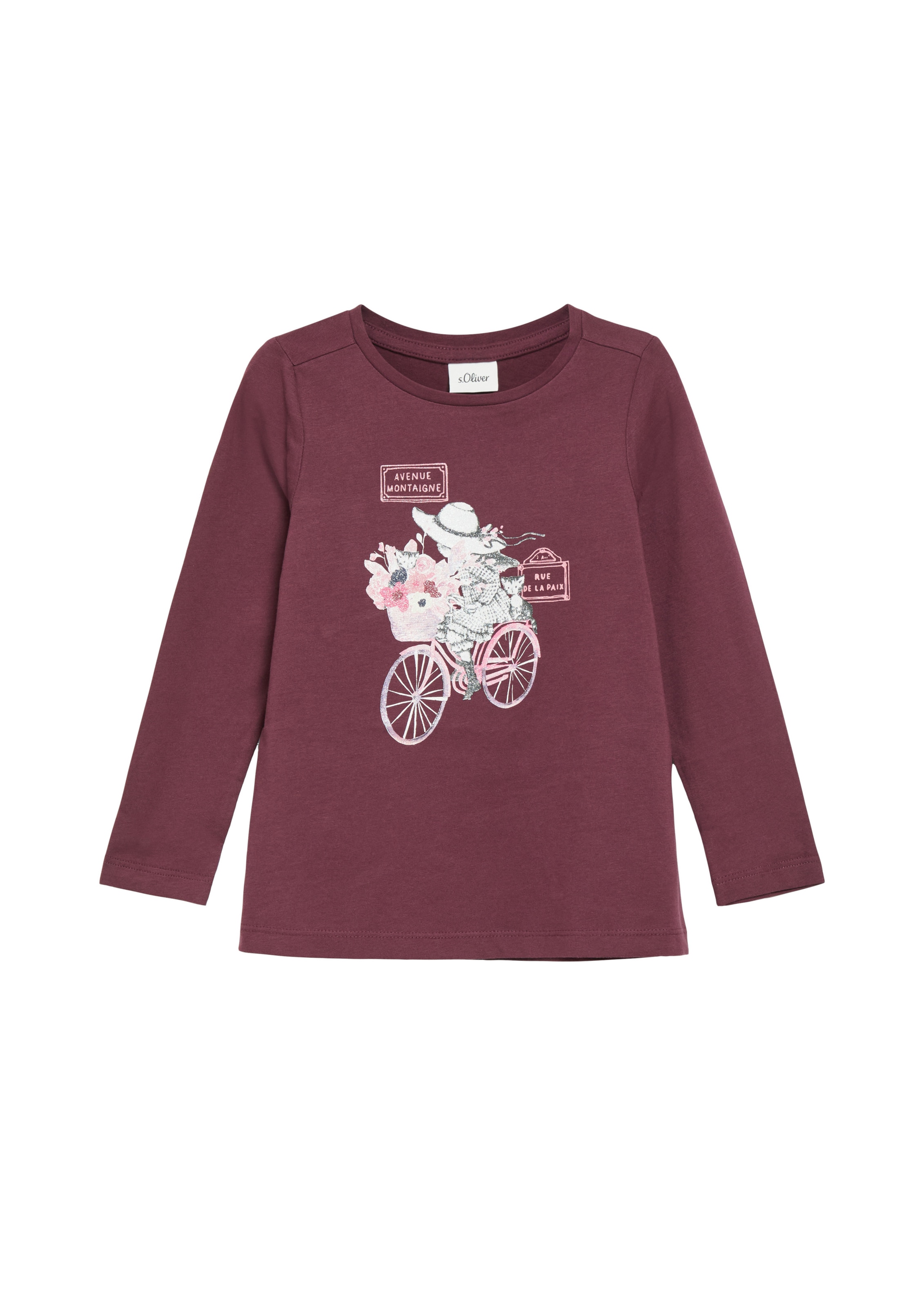 T-Shirt s.Oliver en rouge : devant