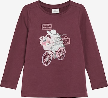 T-Shirt s.Oliver en rouge : devant