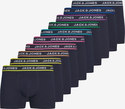 JACK & JONES Boxers 'Lime' en bleu marine / jaune / vert / rose, Vue avec produit