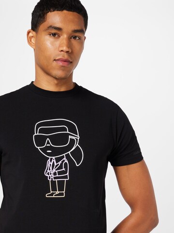 Karl Lagerfeld T-Shirt in Schwarz