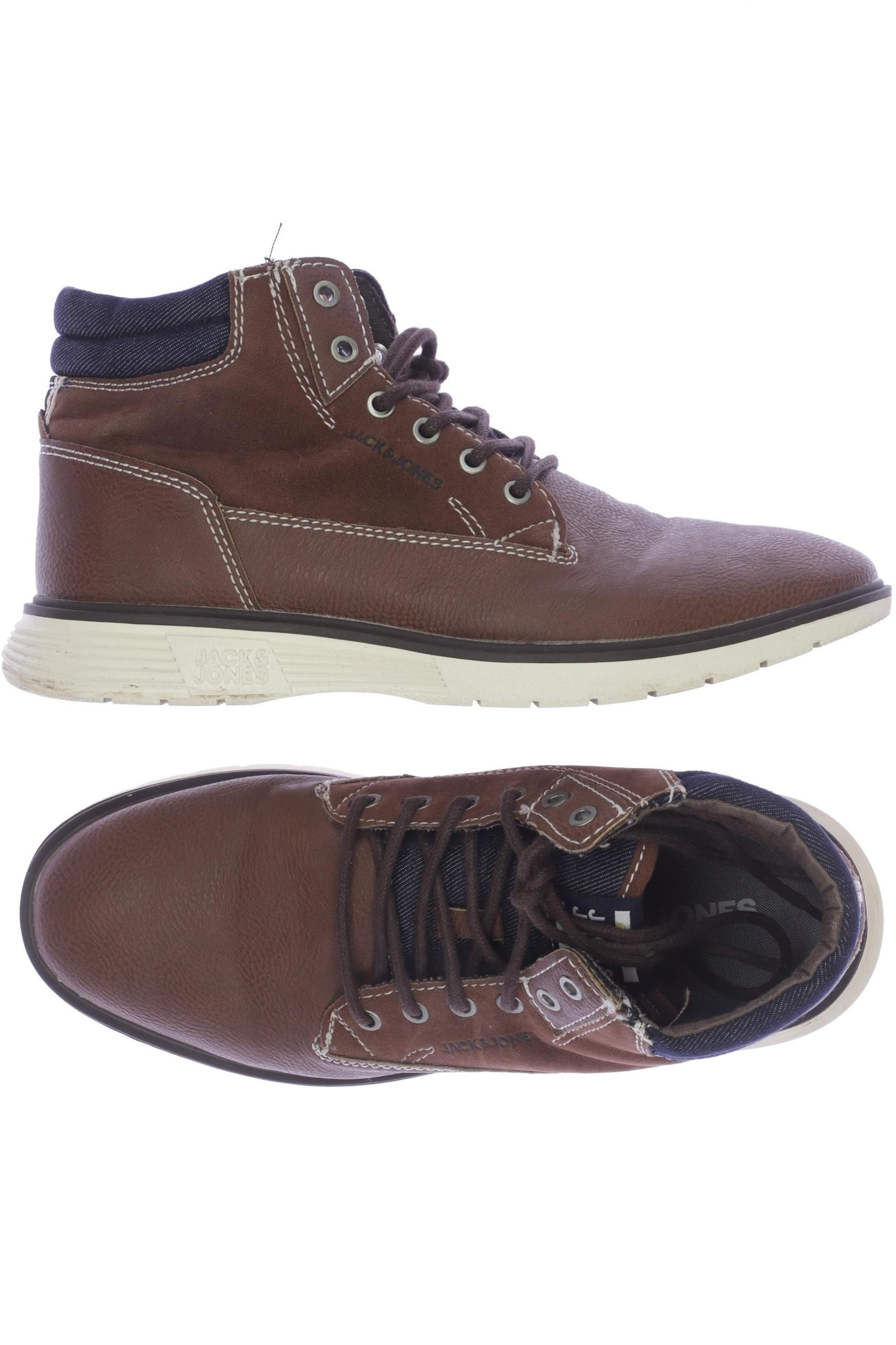 JACK & JONES Anke & Mid-Calf Boots in 40 in Brown: front