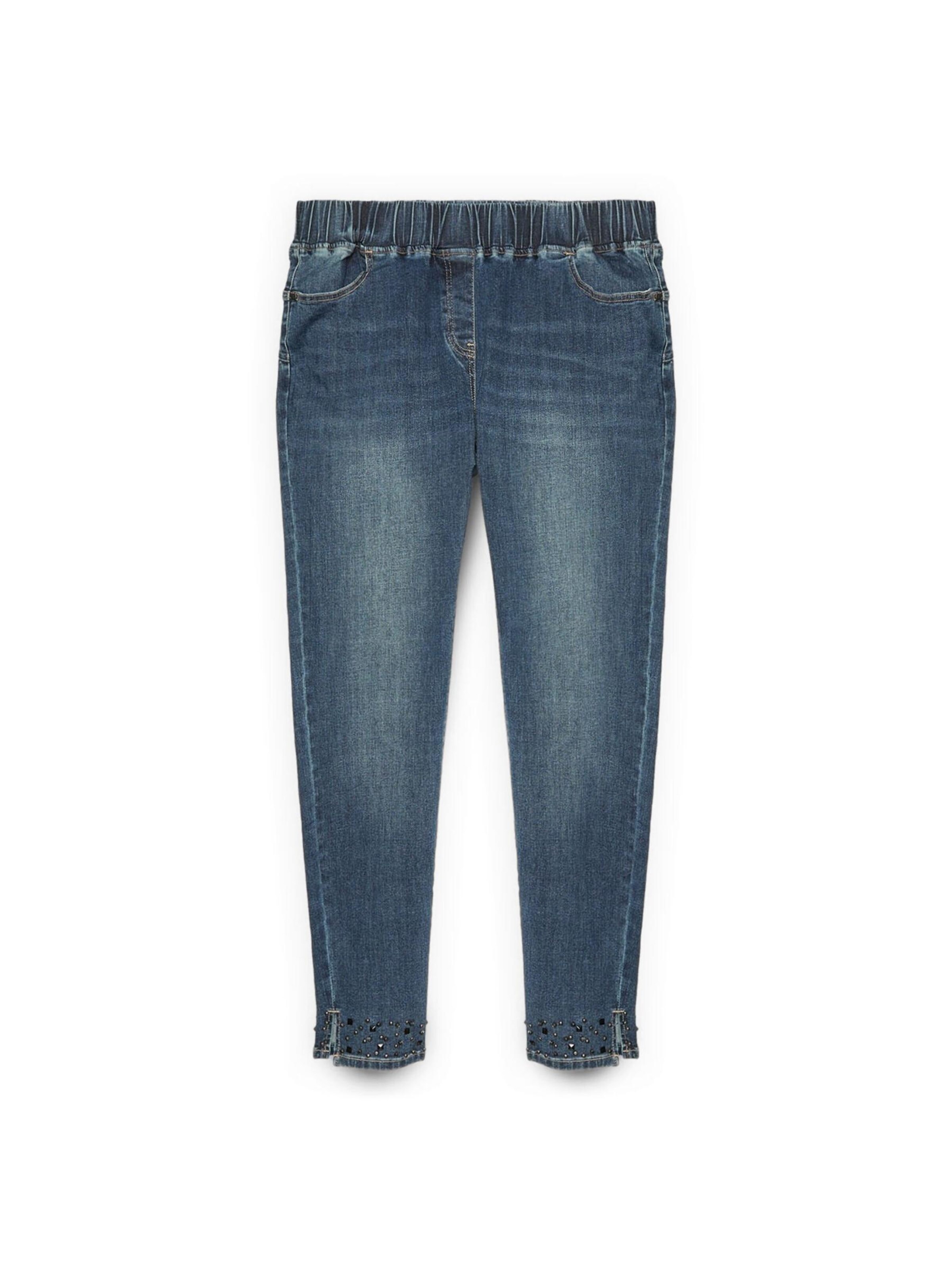 Fiorella Rubino Skinny Jeans in Blue: front