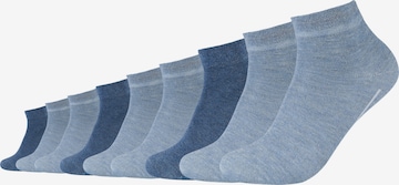 camano Socken in Blau: predná strana