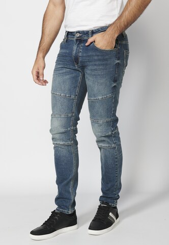 KOROSHI Skinny Jeans in Blau