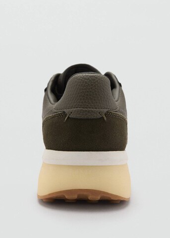 MANGO MAN Sneaker low 'Rule' in Grün