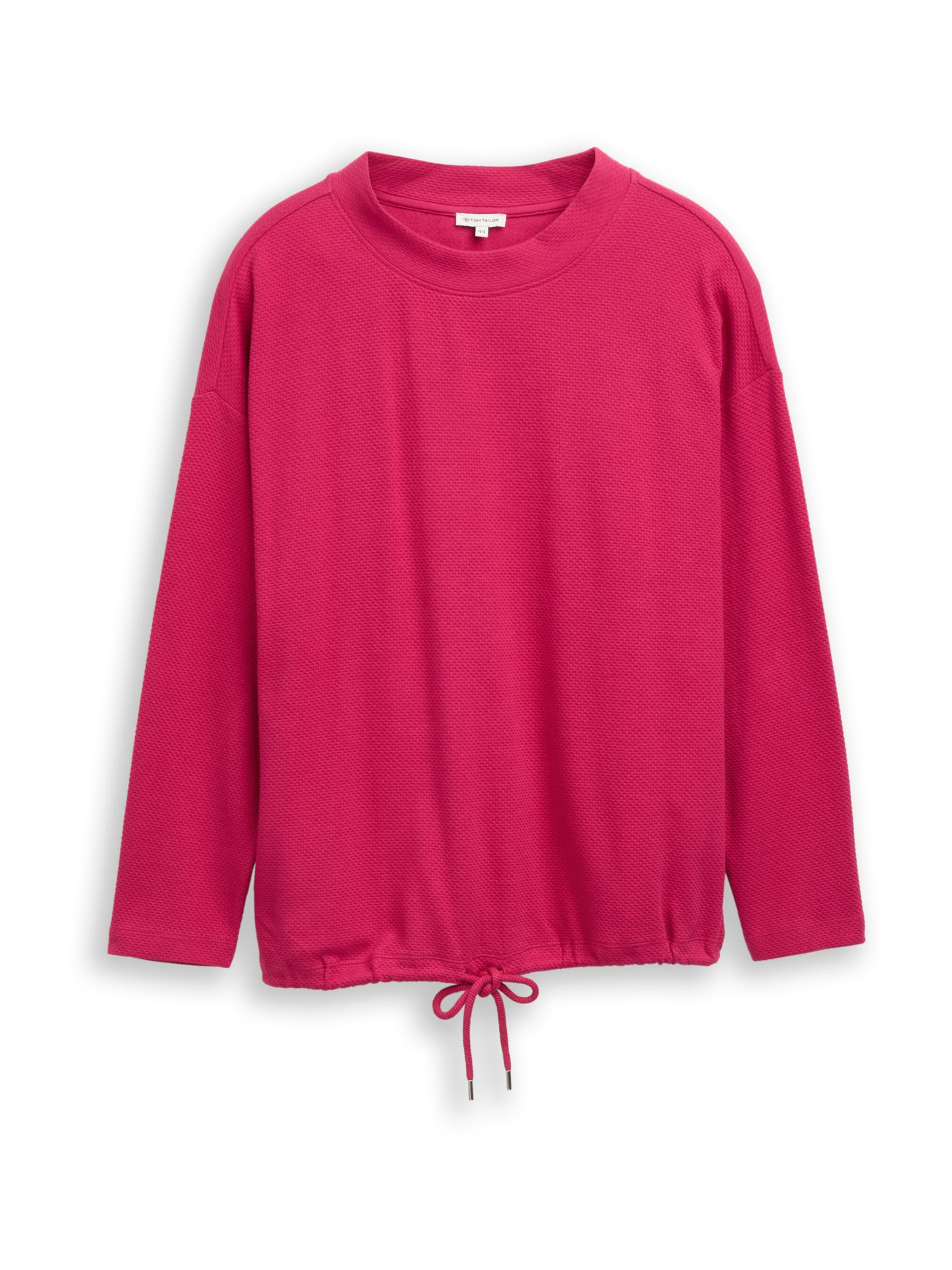 Felpa di Tom Tailor Women + in rosa: frontale