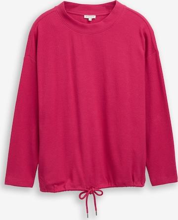 rožinė Tom Tailor Women + Megztinis be užsegimo: priekis