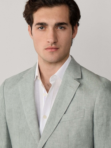 Coupe regular Veste de costume 'Delave Hopsack' Hackett London en vert