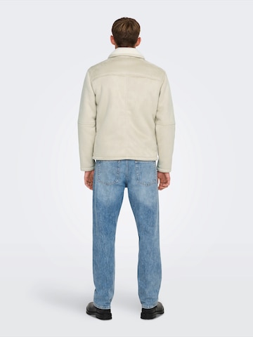 Veste mi-saison 'ONSROYCE' Only & Sons en gris