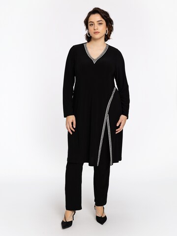YOEK Kleid in Schwarz