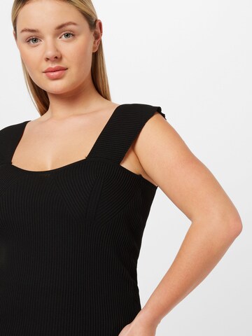 Trendyol Curve Knitted top in Black