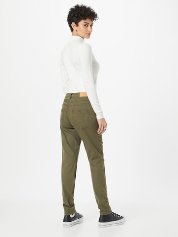 PULZ Jeans Slim fit Pants 'MELINA' in Green