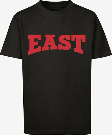 T-Shirt 'Disney High School Musical The Musical East High' F4NT4STIC en noir : devant
