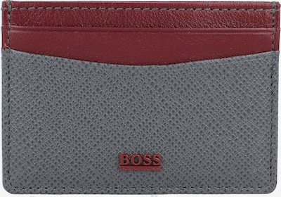 BOSS Casual Porte-monnaies en gris / rouge, Vue avec produit