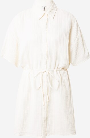 Robe-chemise NLY by Nelly en beige : devant