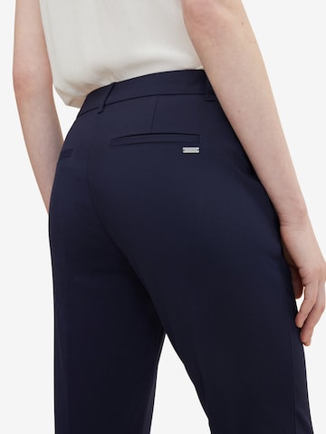 TOM TAILOR Slimfit Hose 'Mia' in Blau