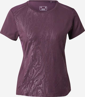 4F Performance shirt in Purple: front