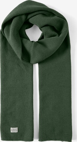 11 Project Scarf 'Fabiao' in Green: front