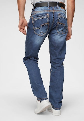 CIPO & BAXX Regular Jeans in Blau