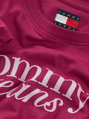 Tommy Jeans Shirt 'Essential' in Red