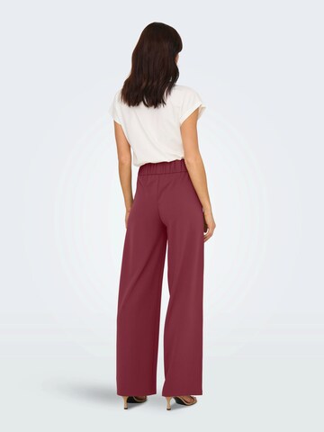 JDY Wide leg Broek 'JDYLOUISVILLE CATIA' in Rood