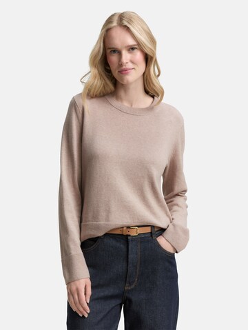 TOM TAILOR Pullover in Beige: Vorderseite