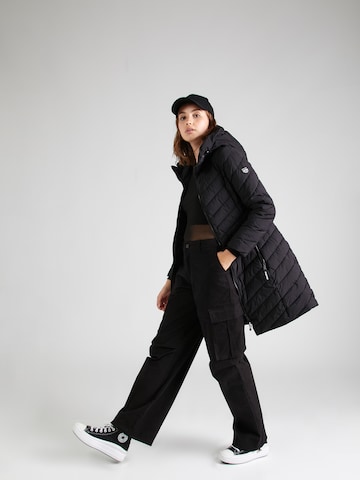 Manteau d’hiver 'Ellinor' Lake View en noir