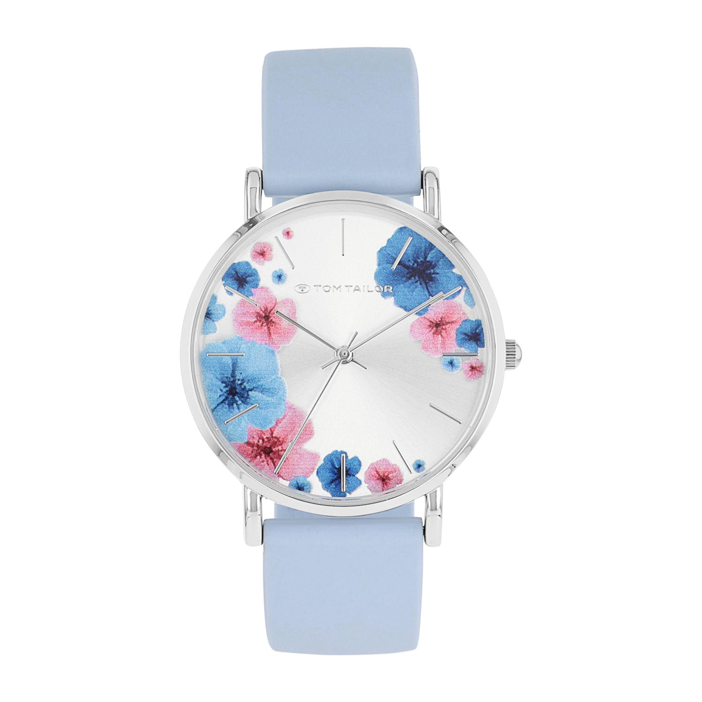 TOM TAILOR Uhr in Blau: Vorderseite