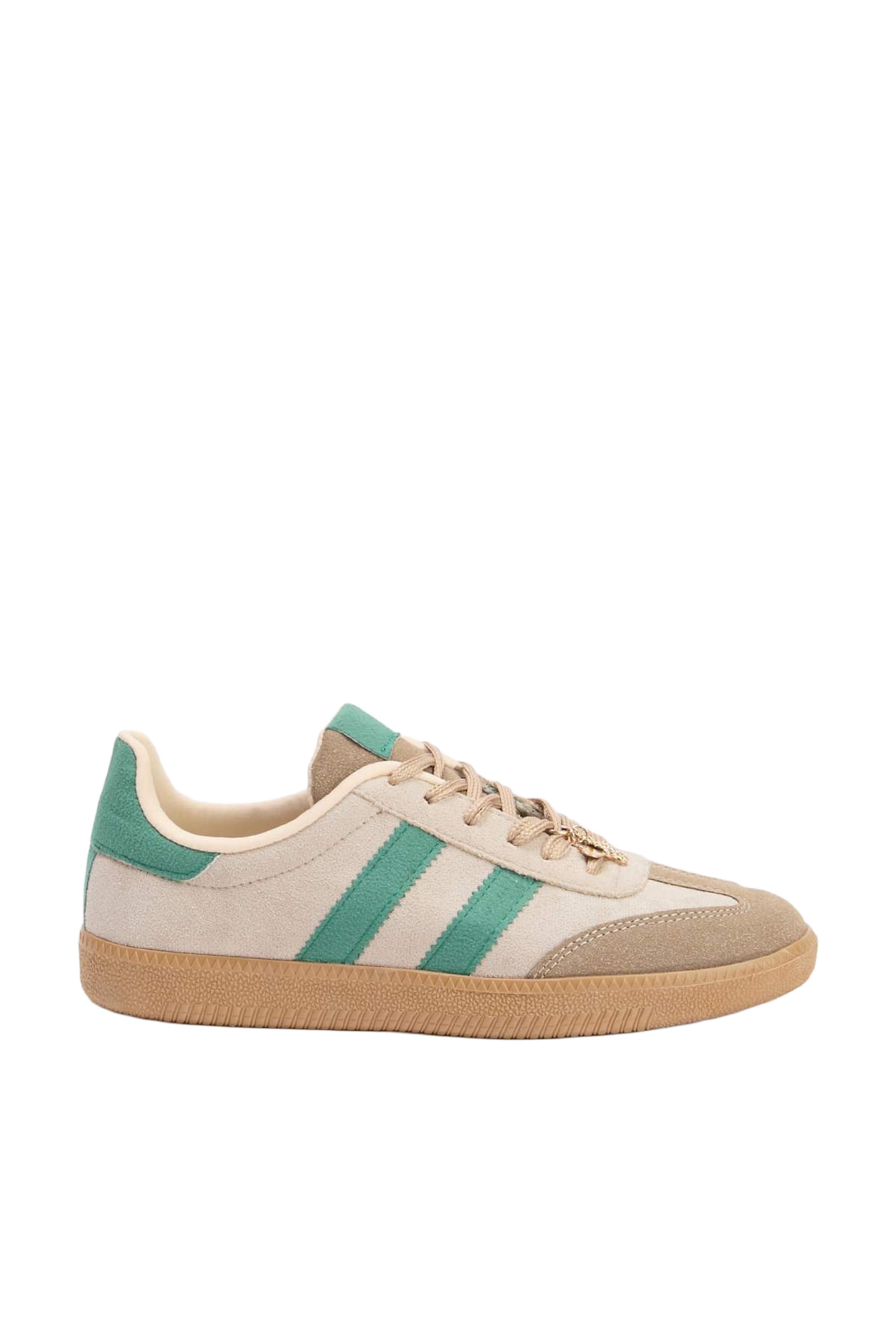 Trendyol Sneaker in 36 in beige / taupe / smaragd, Produktansicht