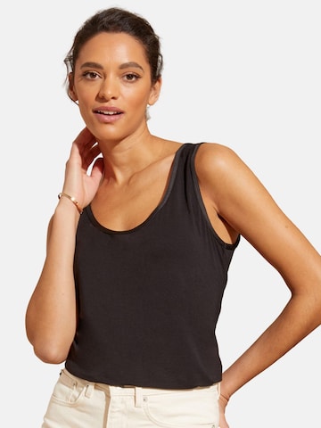 Haut love & roses en noir : devant