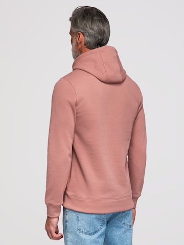 Sweat-shirt Ombre en rose