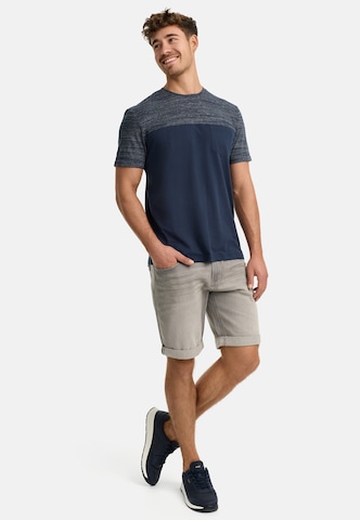 INDICODE JEANS Shirt 'INSprings' in Blauw