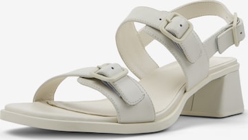 CAMPER Strap sandal 'Kora' in White: front