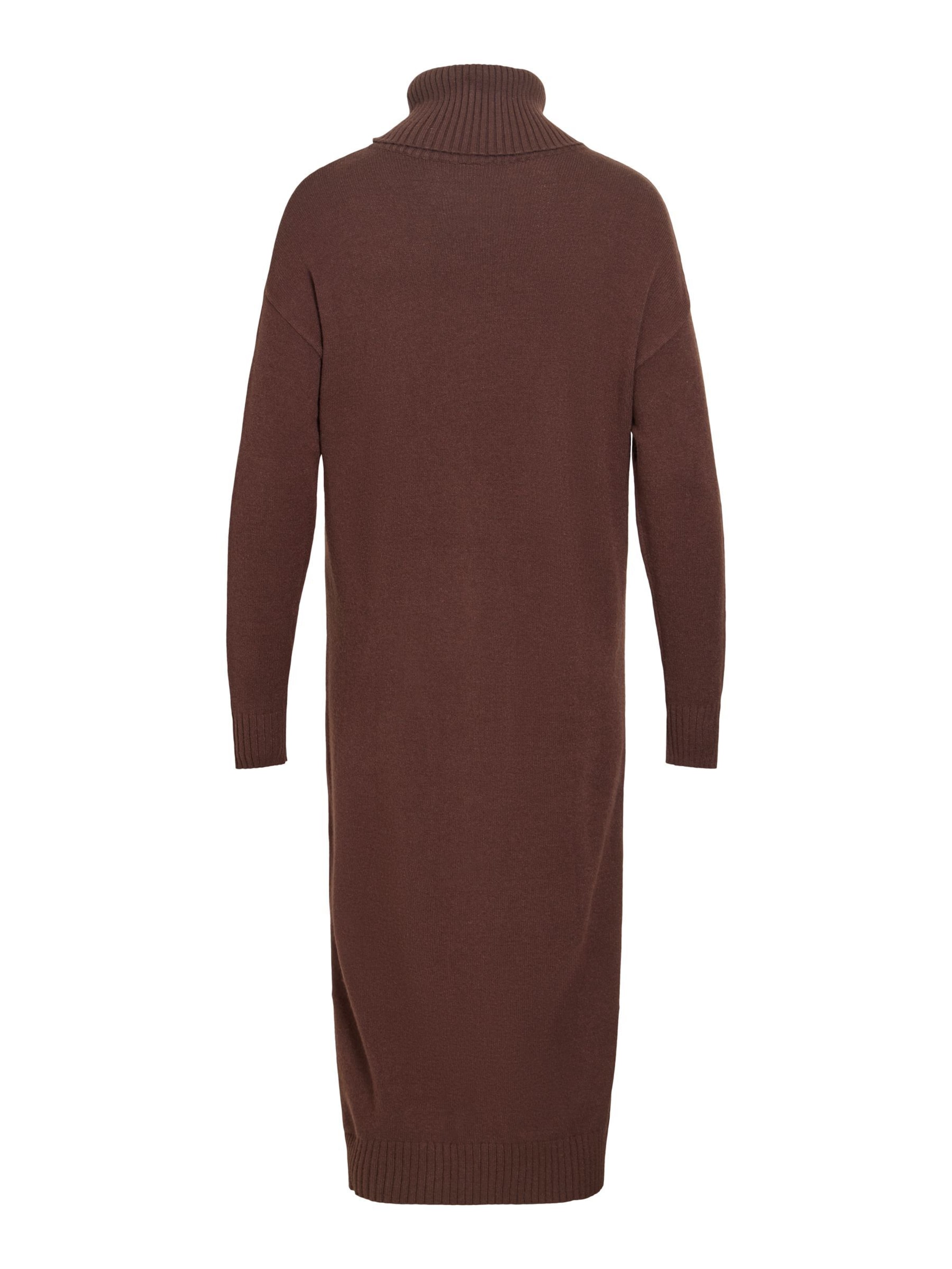 VILA Knit dress in Brown