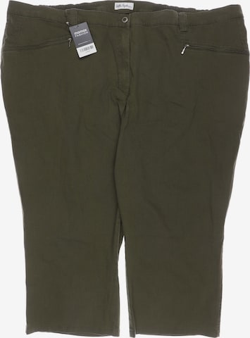 Ulla Popken Pants in 10XL in Green: front