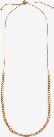 J. Jayz Necklace in Gold: front